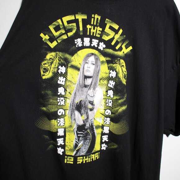 WWE IYO SKY Shirt Mens 4XL Black Io Shirai Lost In The Sky Tee - Picture 8 of 8